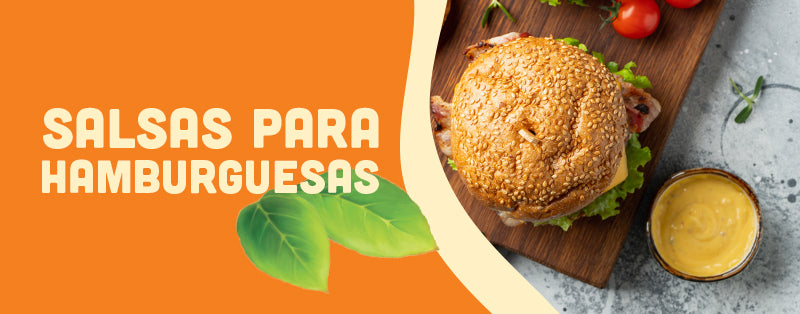 Ideas de salsas y aderezos dulces para hamburguesas