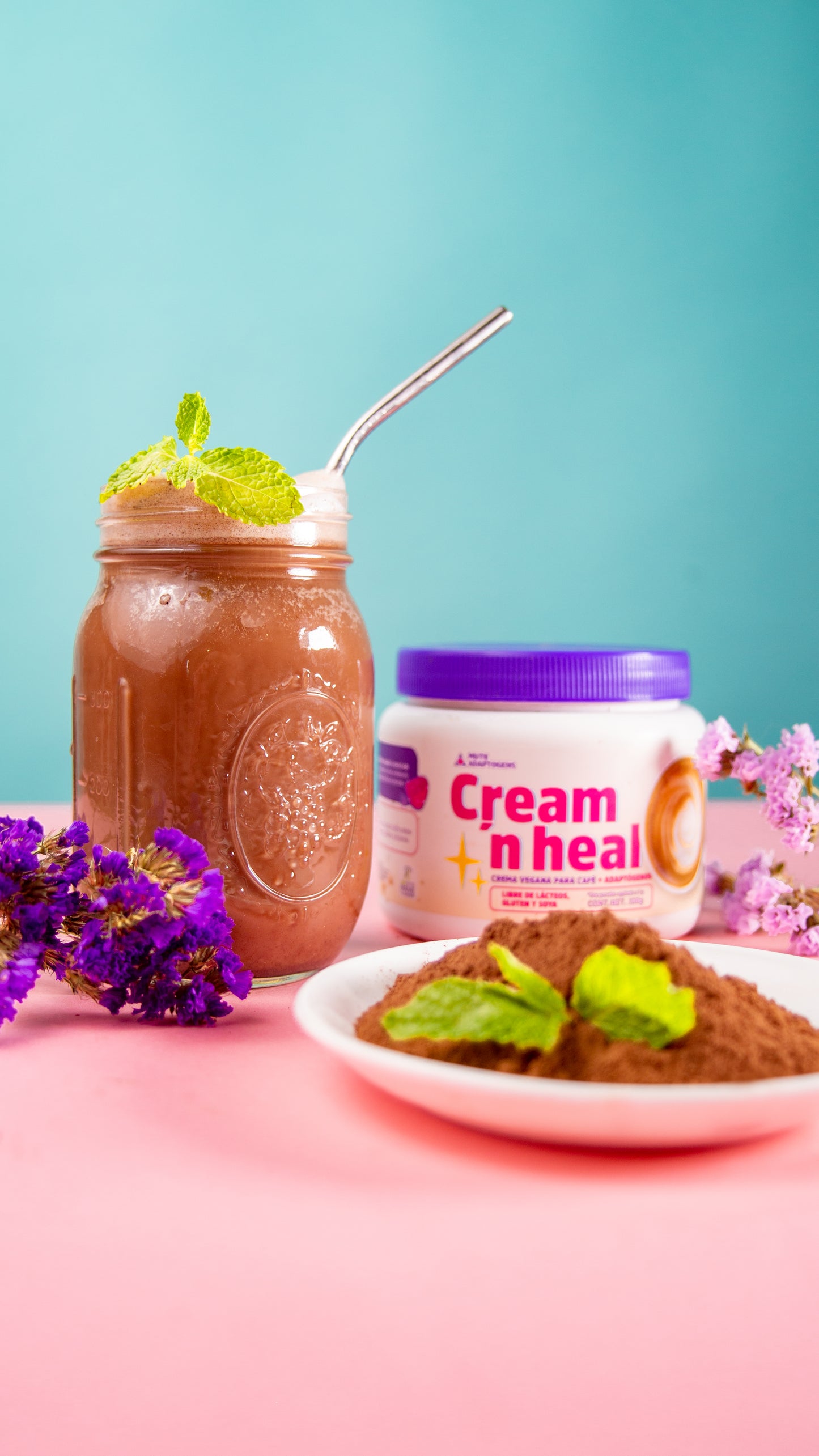 Cream 'n heal: Vegan coffee cream substitute with adaptogens 300 gr.