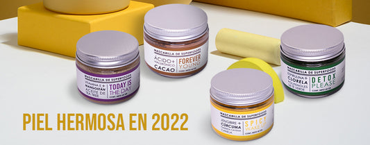 Mascarillas para iniciar 2022 con una piel hermosa