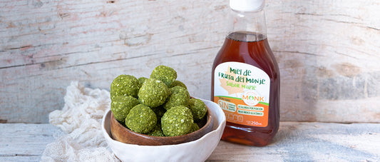 Fat Bombs de Matcha con MONK