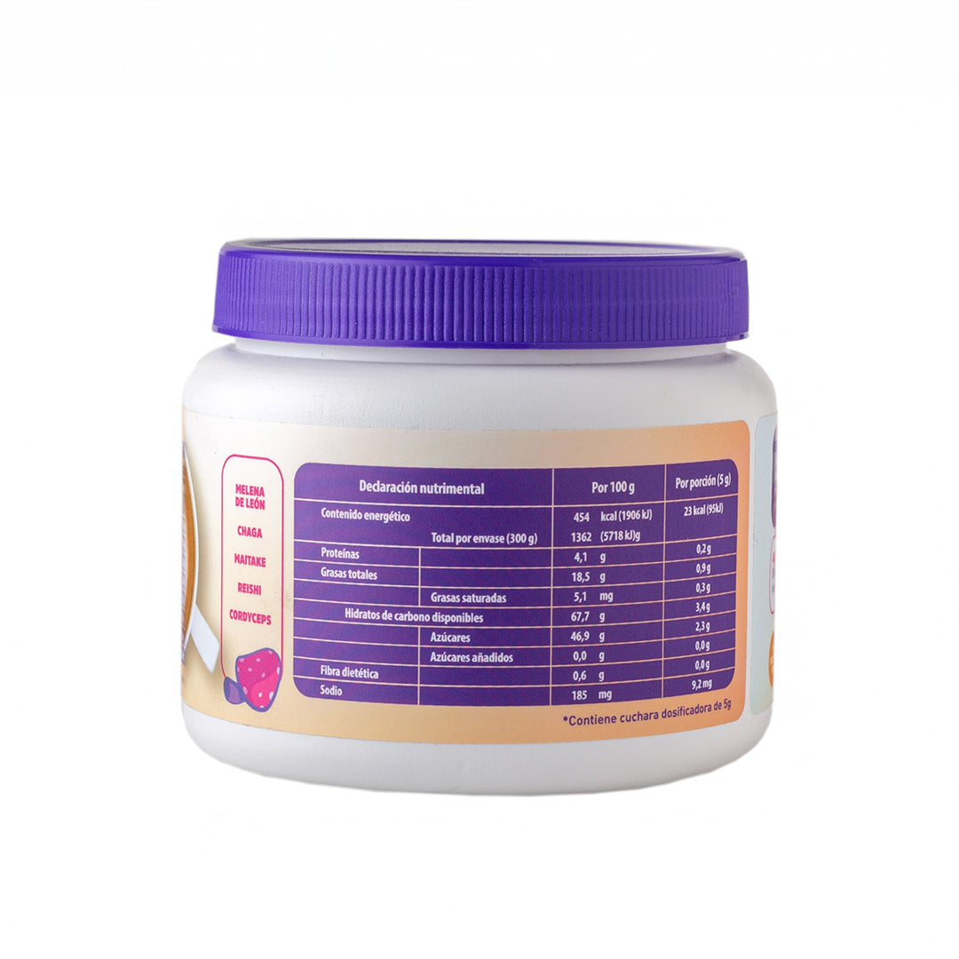 Cream ‘n heal: Sustituto vegano de crema para café con adaptógenos 300 grs.