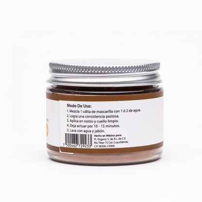 Mascarilla facial de superfoods Forever Young: Ácido hialurónico + cacao 60 grs.