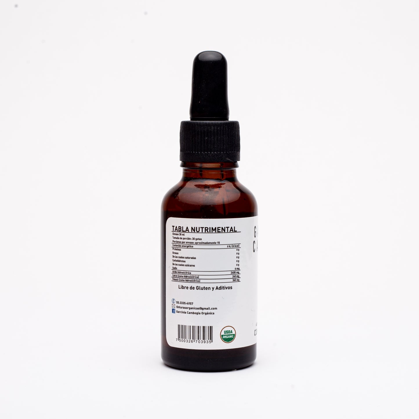Garcinia Cambogia Orgánica (30 ml)