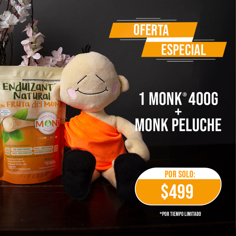 Monk® 400g + Monk peluche: ¡Precio especial!